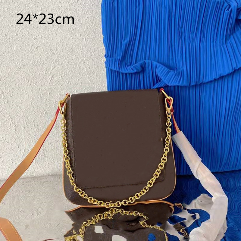 2022 Femmes pour hommes Print Sacs de crossbody Sacs de concepteur Floral Porte-documents Cross Corps Bandoulière Chaîne à bandoulière Casual Tot