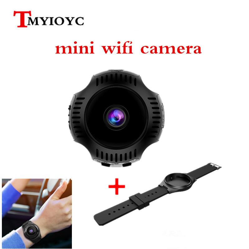 

Smart Watch 4K HD WiFi Mini Camera 1080P IR Night Vision Video Recorder Mini Camcorder Motion Detection Micro Cam