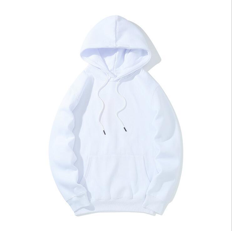 

2021 New Fashion Quality Spring Autumn Male Sweatshirts Men's Hoodies Sweatshirt Tops RJC9, White