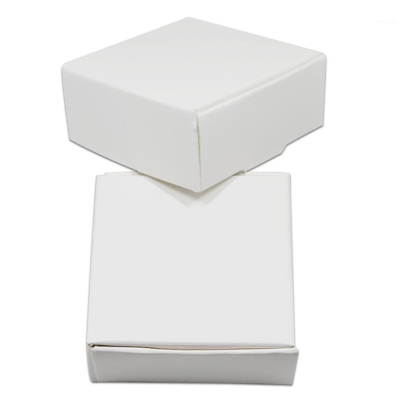 

DHL 350pcs/lot White Wedding Gift Box Party DIY Craft Candy Handmade Soap Package Boxes Blank Kraft Paper Jewelry Package Box1