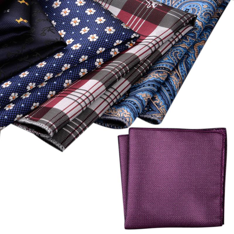 

23 Cm Various High Quality Fashion Floral Pocket Squares Smooth Polyester Made Handkerchiefs Gentleman Vintage Accessories