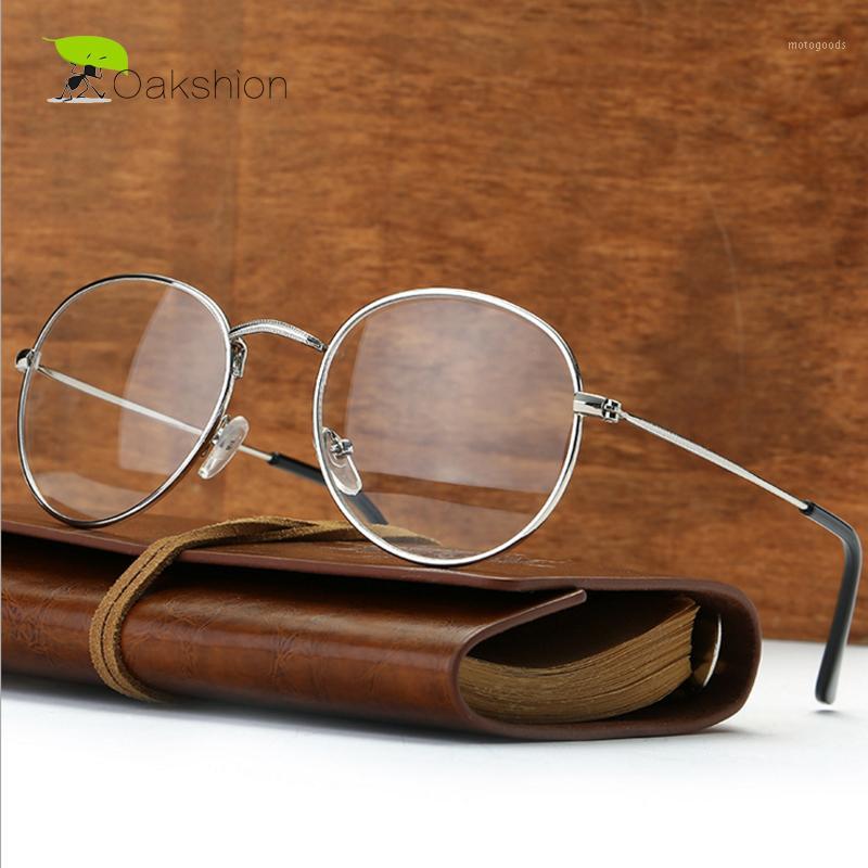 

Fashion Clear Sunglasses Metal Round Gold Frame Clear Glasses Women Men Brand Designer College Nerd Vintage Lens Lunette1