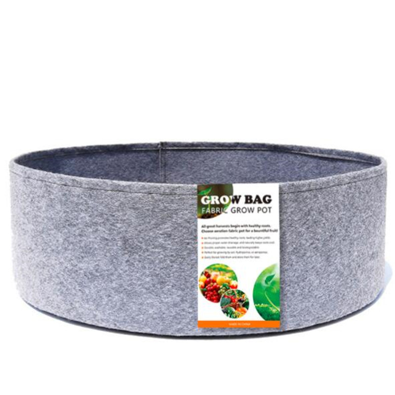 

10-50 Gallon Fabric Garden Round Vegetable Potato Tomato Container Planting Grow Bag Breathable Flower Plant Grow Pot