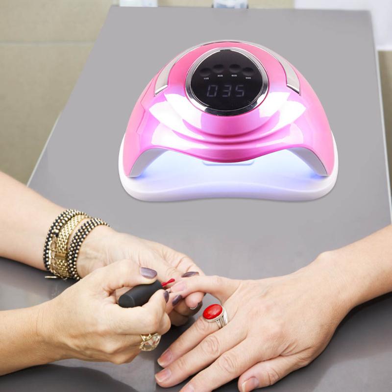 

42LED Lamp Nail Dryer 168W UV Double Light Sources Infrared Sensor Curing Lamp for Home Caring Nail Protection Supply