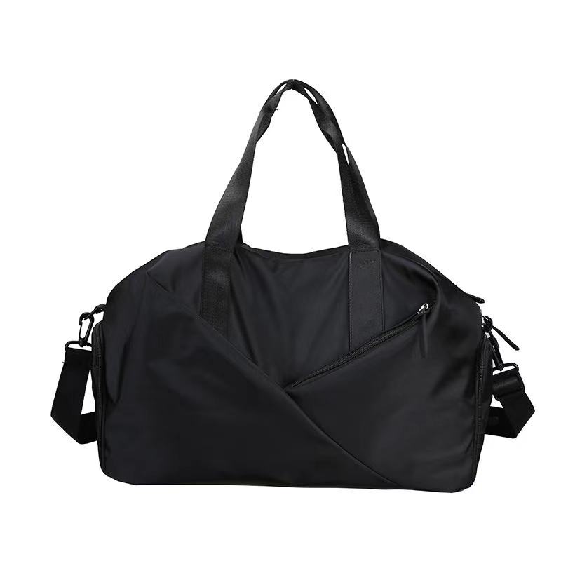 

New luggage bag men's short distance portable travel bag women's multifunctional dry wet separation waterproof sports fitness bag5, Red
