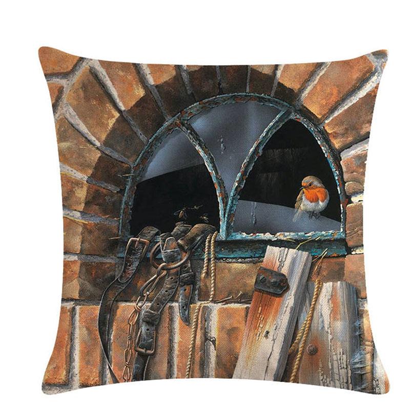 

Small Animal Home Decor Cushion Cover Throw Pillowcase Pillow Covers 45 * 45cm Sofa Seat Cushion Decorative, Style 1