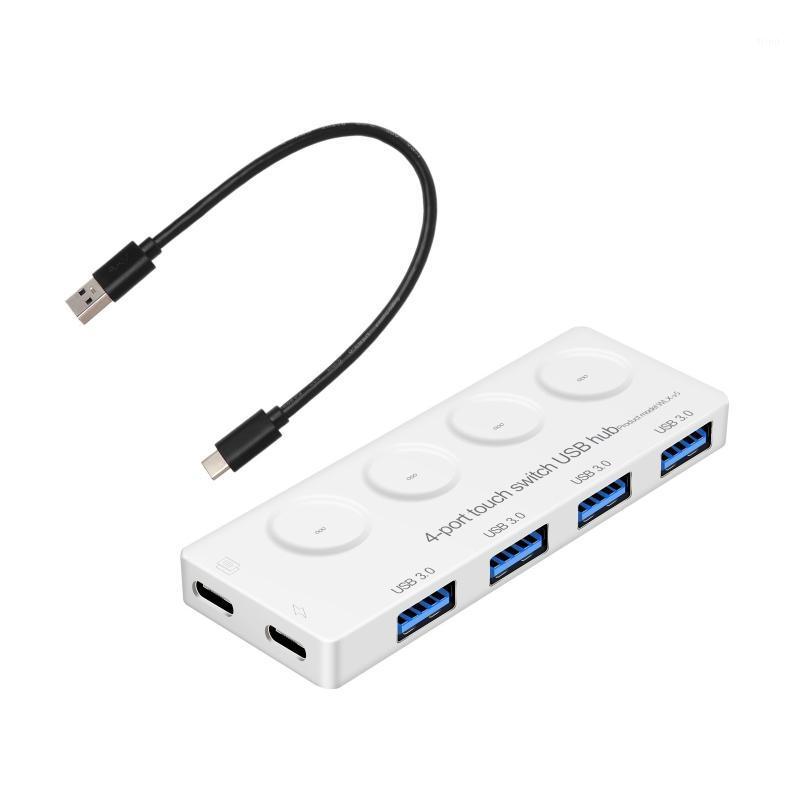

USB 3.0 Data Hub with Individual Touch On/Off Switches and LED Light for Laptop1