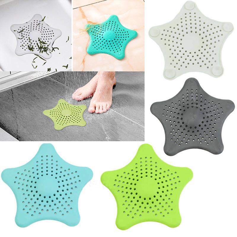

1 pcs Silicone Suckers Kitchen Bathroom Sink Accessories For Bathroom Sucker Sink Filter Sewer Hair Colanders Strainers Filter