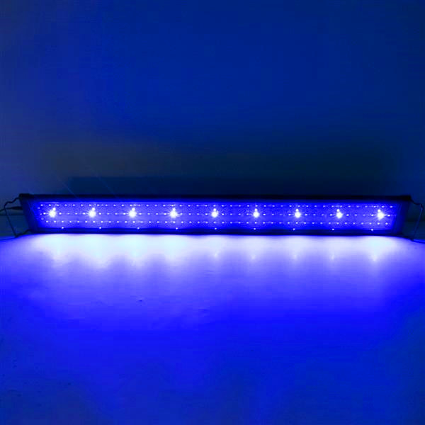 

20W 129LED Full Spectrum Water Grass Lamp 35.43inch Black Top-grade material lighting (Suitable For 35.43-43.3inch Long Aquarium