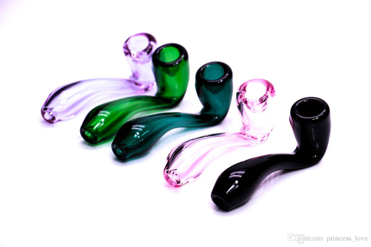 

Colorful Smoking Pipes Fashion Glass Pipe Price Hand Spoon Use For Tobacco