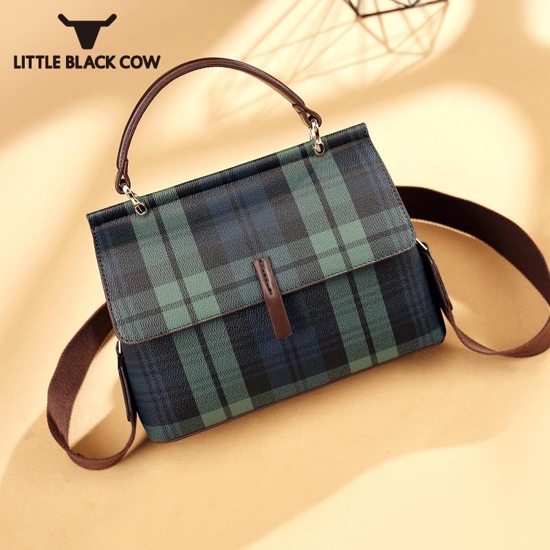 

Top Designer Womens Casual Plaid Handbag Vintage Armpit Design Shoulder Bag Mixed Colors Soft Handle PVC Leather Crossbody Bags, As picture