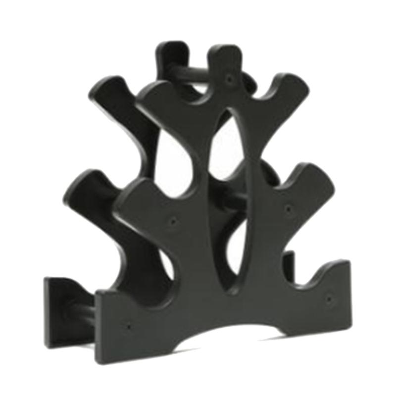 

2Pcs Household Dumbbell Rack Office Small Plastic Dumbbell Rack Fitness Personal Training