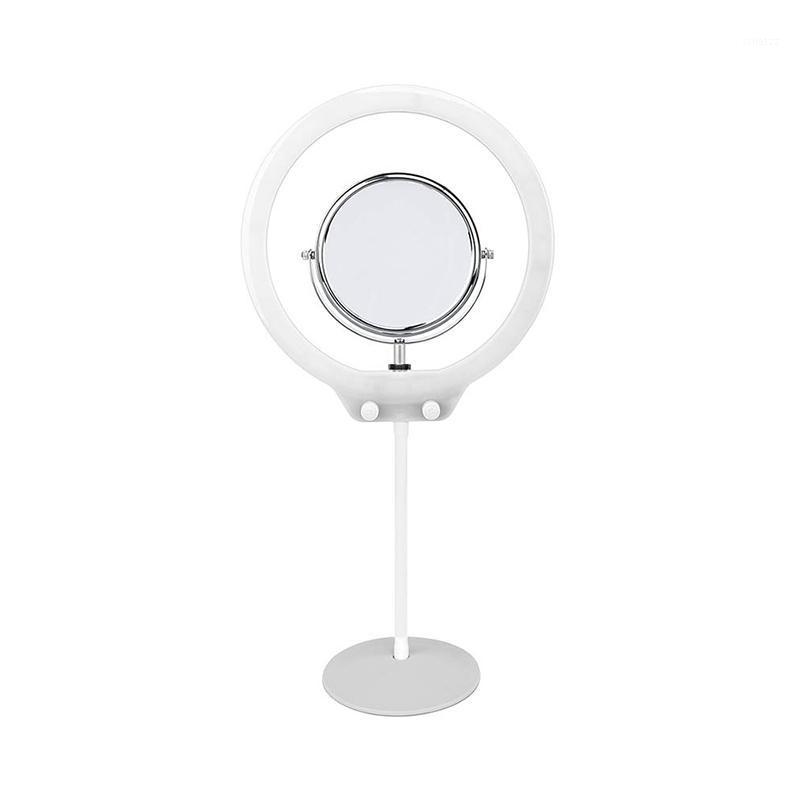 

Zomei Zm128 Portable Camera Phone Video 128 Led Ring Light 3200K-5600K Bi-Color Dimmable Decoration Lamp with Mirror and Phone1