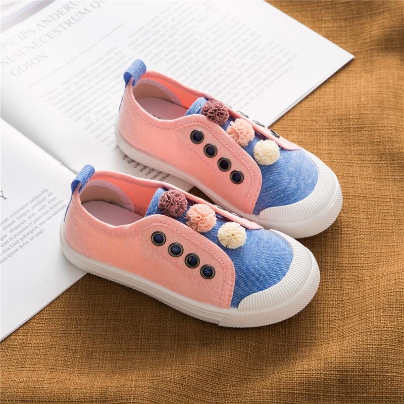

Baby Canvas Sneaker Sport Shoes For Girls Boys Newborn Shoes Baby Walker Infant Toddler Soft Bottom Anti-slip Size 23 24, Gp