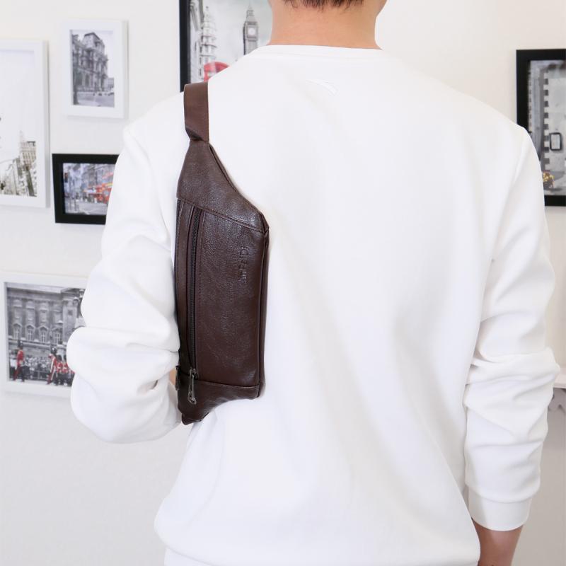 

2020 Unisex Portable Waist Bag Multi-function Pocket Outdoor Sport Leisure Messenger Waist Packs travel Bag belt pack belt pouch, Brown