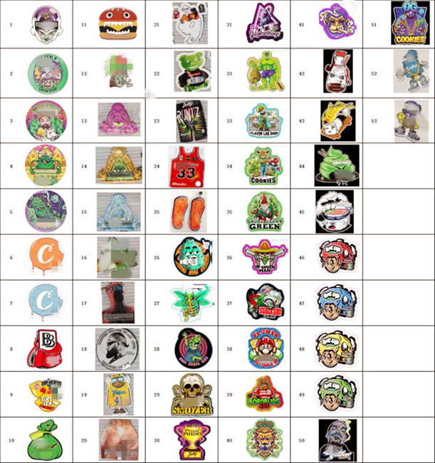 

EMPTY unique shape 3.5g Flower Mylar bags smell proof zipper package EIGHTH delta 8 coochie YUNGLB runtz MCRUNTZ backpack boyz sharklato jokes up bag