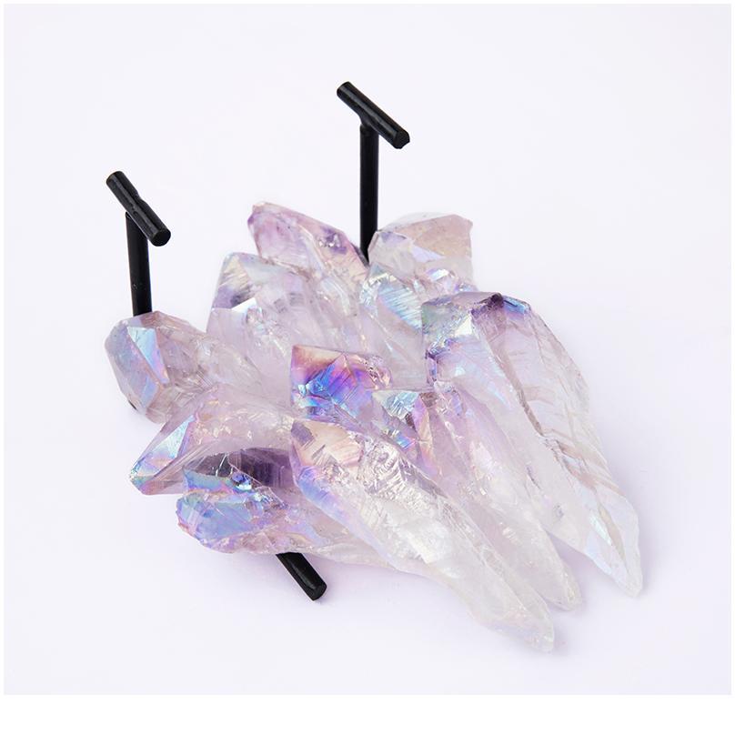 

1pcs Geode Crystal Stones Raw Crystal Crystal Cluster Natural Raw Wand Quartz Geode Healing Specim qylIjU