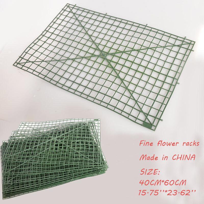 

5pcs Platic flower stand frame DIY carpet style artificial flower accessories wedding cylindrical decoration road led1, 40x60