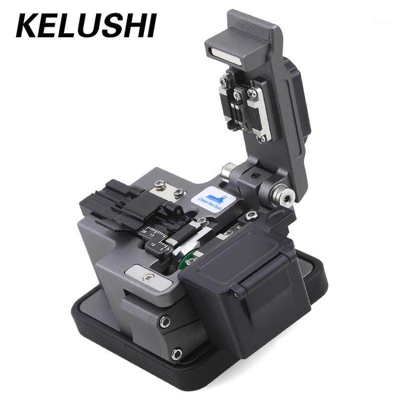 

KELUSHI Fiber Cleaver KLS-X3 Knife Fiber Optic Cutter FTTH Cutting Tool High Precision 24 surface Blades1