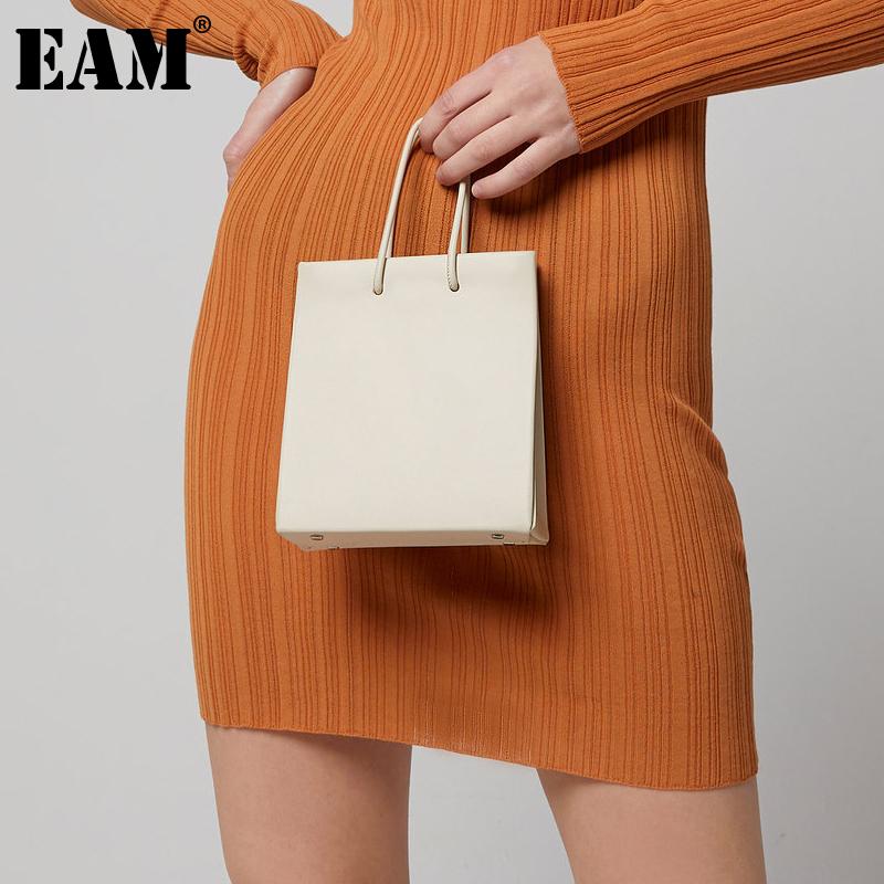 

[EAM] Women Early Spring New Brief Mini PU Leather Handbag Personality All-match Crossbody Shoulder Bag Fashion 2021 18A1447, Green