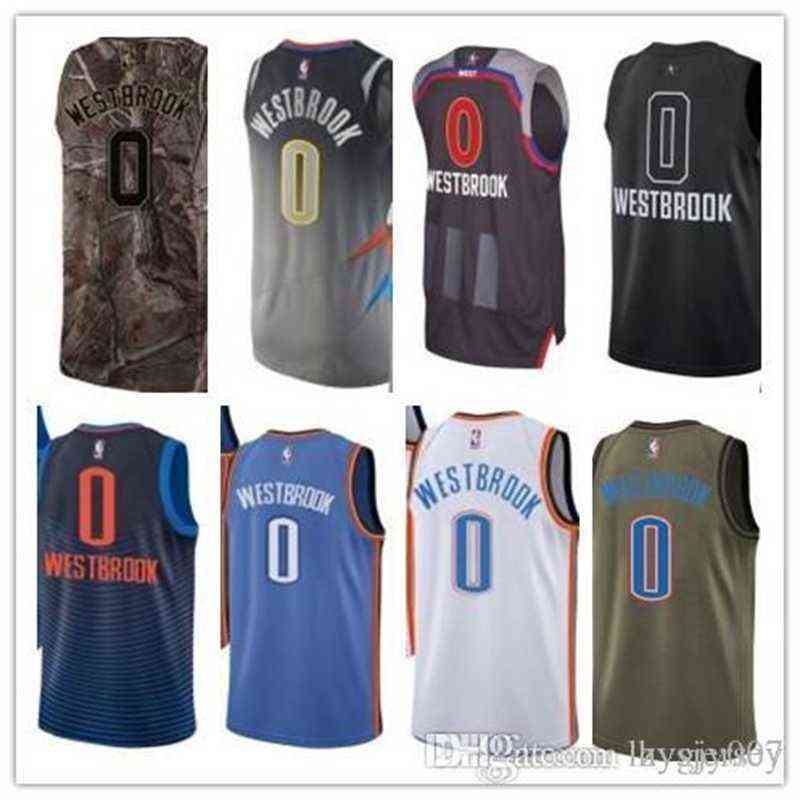 

Custom Oklahoma Citythunder Basketball Jerseys Russell 0 Westbrook New for Shop Fan Edition Men Women Youth American Basketball Jersey Knick Vest Shirt, Gold