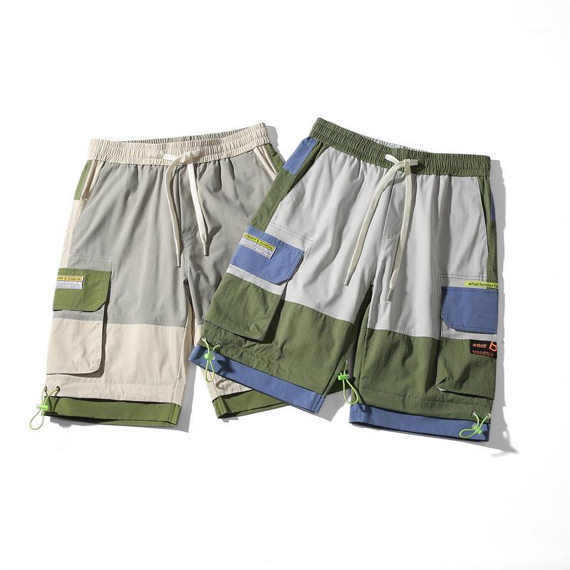 

Wholesale Quality Cargo Shorts Men's Summer New Style Multi-Pockets Straight Shorts Sweatpants Joggers Pantalones Cortos Hombre1, Army green
