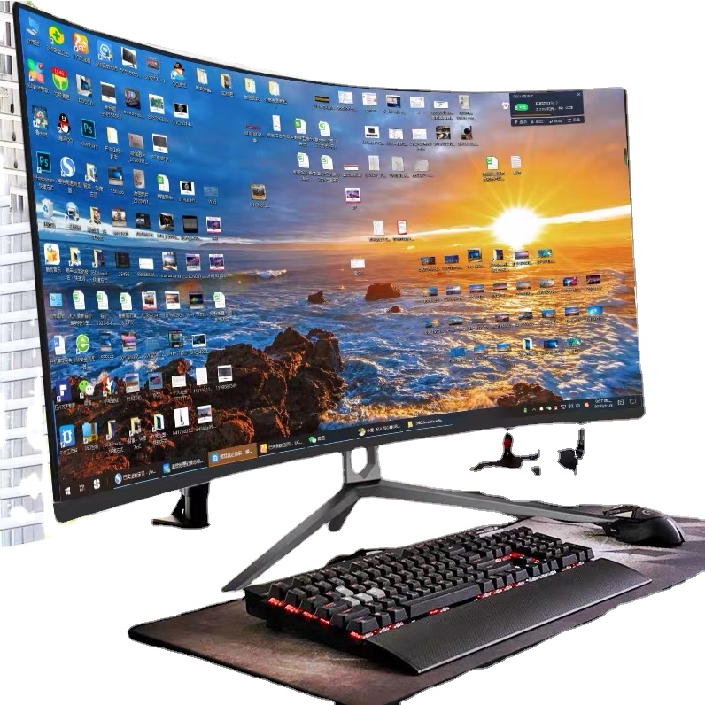 

144Hz 75Hz 24 inch Gaming Monitor 1080P 1k 2k 4k FHD IPS Curved Lcd display 1ms 2ms 5ms 24 Inch pc monitor for gaming pc