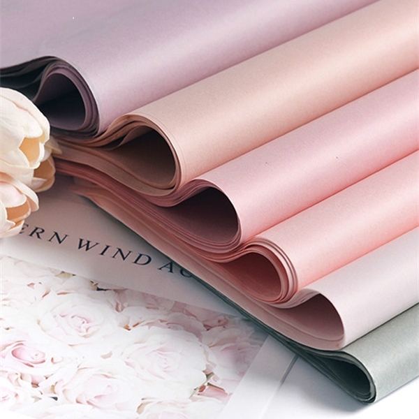 

40pcs Tissue 75*52CM Craft Floral Wrapping Gift Bouquet Packing Paper Home Decoration Festive Party Supply Q1114