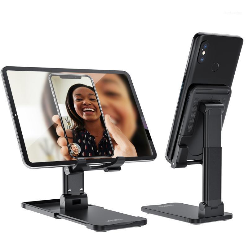 

Foldable Mobile Phone Holder Desktop Stand For Huawei Tablet Desk Support Standing Adjustable Phone Holder1, Black holder