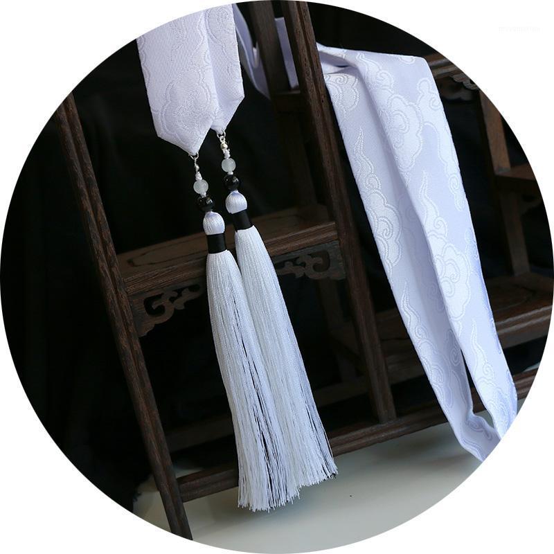 

Left blue machine derivative surrounding cos ancientry moire frontal tassel hair ribbon jewelry headdress1