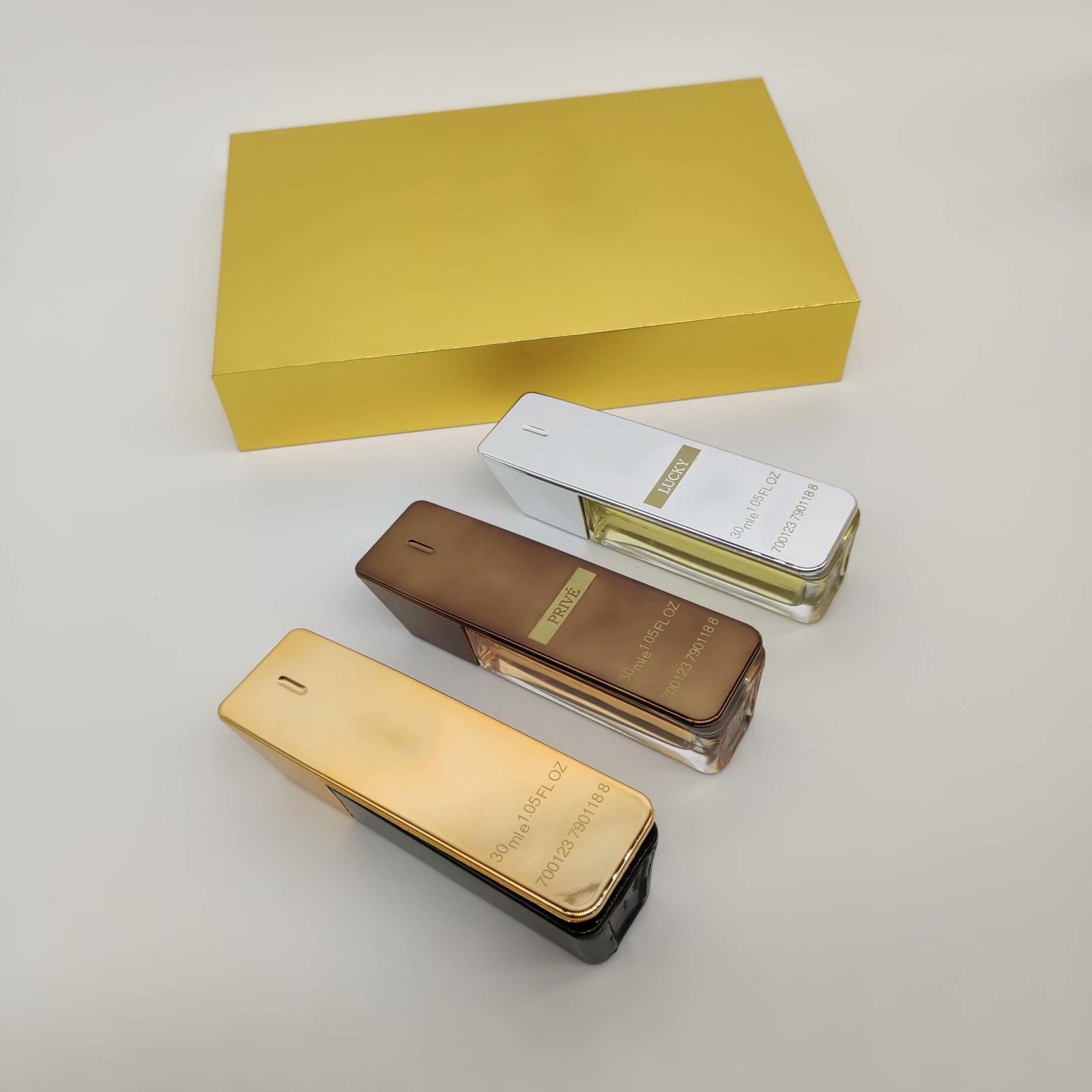 2022 Newest Famous Brand million perfume set 30ml x3 for men good smell with long lasting capacity High Quality fast ship Men Spra220n