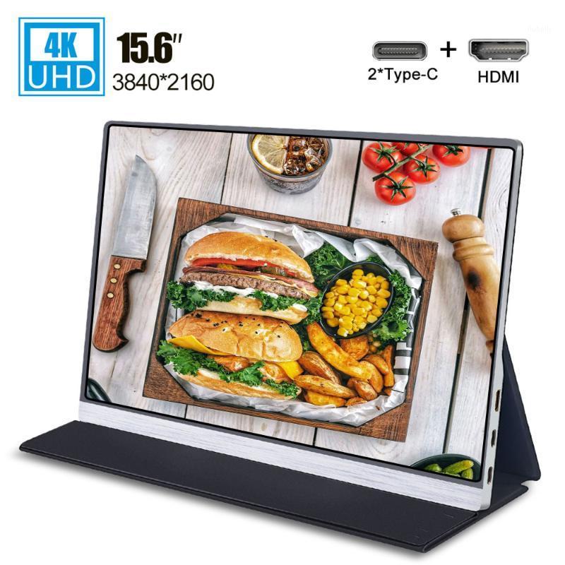 

15.6 inch 4K portable monitor 3840X2160 thin display witn type c ips screen Dual speakers for Bank laptop phone computer NS xBOX1