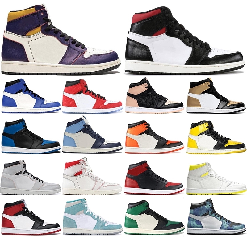 

2021 JD one jumpman 1s Basketball Shoes for women men Banned Crimson Tint turbo Green Tie-Dye Sport Sneakers Game Royal Mens Trainers 36-46, #28