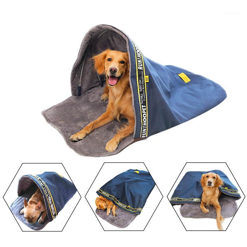 

New Pet Dog Bed Mascotas Beds for Large Dogs Pet Mat Blanket Small Dog Sleeping Mattress Foldable Home Products1, Blue