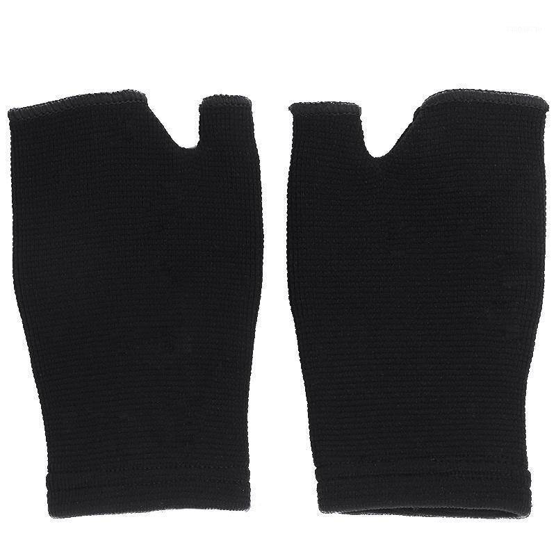 

1pair Carpal Tunnel Thumb Wrist Support Wrap Brace Elastic Support Compress Bandage Stabiliser Hands Care Unisex 2Colors1, Black