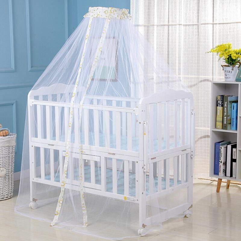 

Mosquito Net Baby Bed Mosquito Net Mesh Dome Curtain for Toddler Crib Cot Canopy.1