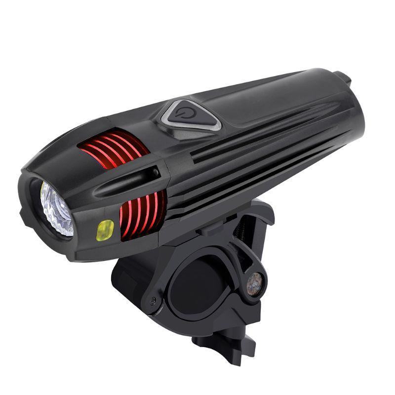 

Waterproof Bike Front Light USB Rechargeable 300Lumen Bicycle Safe LED Headlight