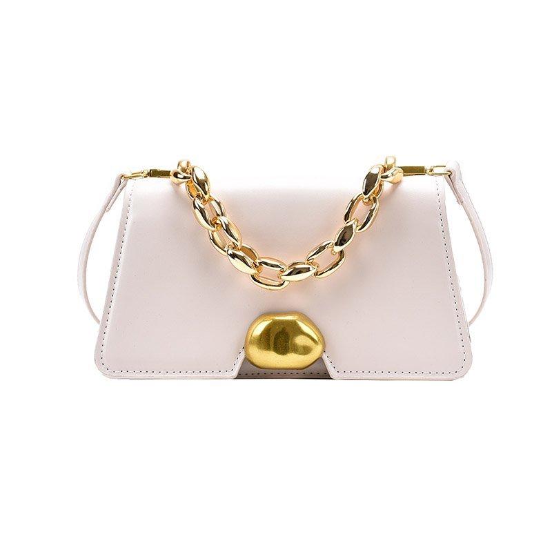 

Solid Color High Quality Women's Chain Mini Shoulder Messenger Bag Luxury Designer Handbag Bags for Women 2021 Sac Femme, Black