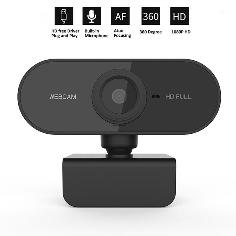 

FDBRO HD 1080P Webcam Mini PC WebCamera with Microphone Rotatable Cameras Live Broadcast Video Calling Conference Work1