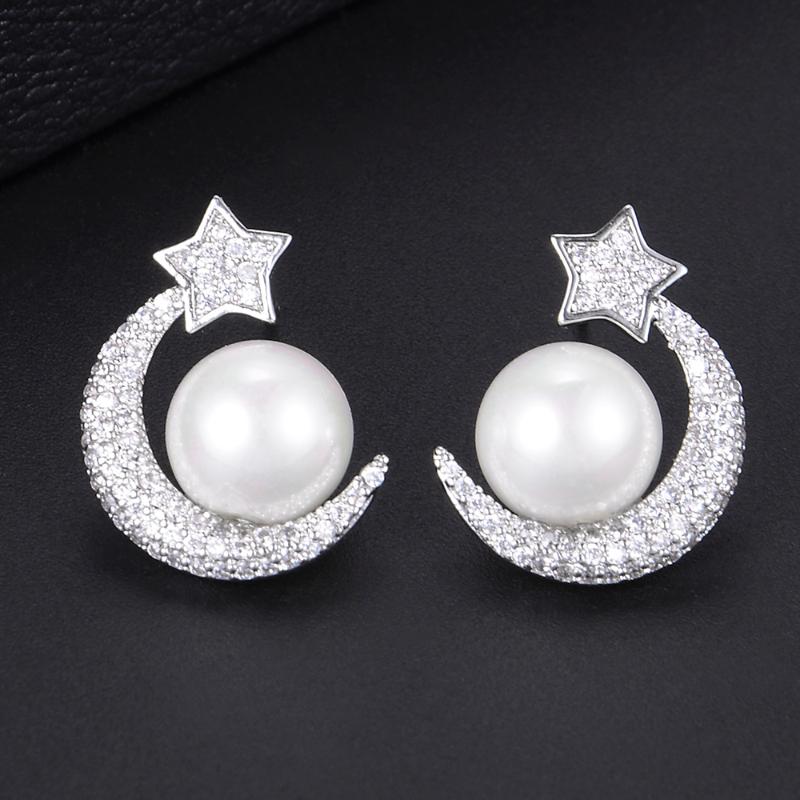 

missvikki Luxury Hot Pearl Stud Earrings boucle d'oreille femme 2020 charms original mujer moda Charm Gift Jewelry