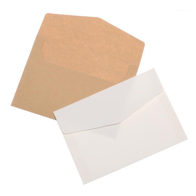 

10Pcs/Set Vintage European Style Kraft Paper Envelope Wedding Invitation Card Scrapbooking Postcard Gift Business Gift Envelopes1