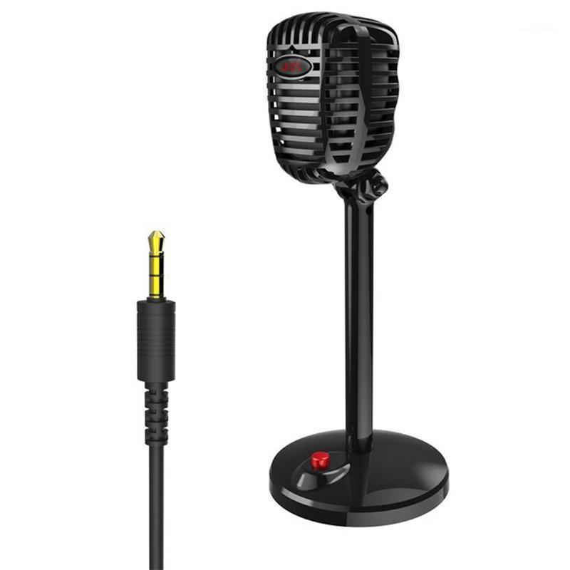 

NEW-3.5mm Computer Microphone Desktop Live Broadcast Business Office Microphone1
