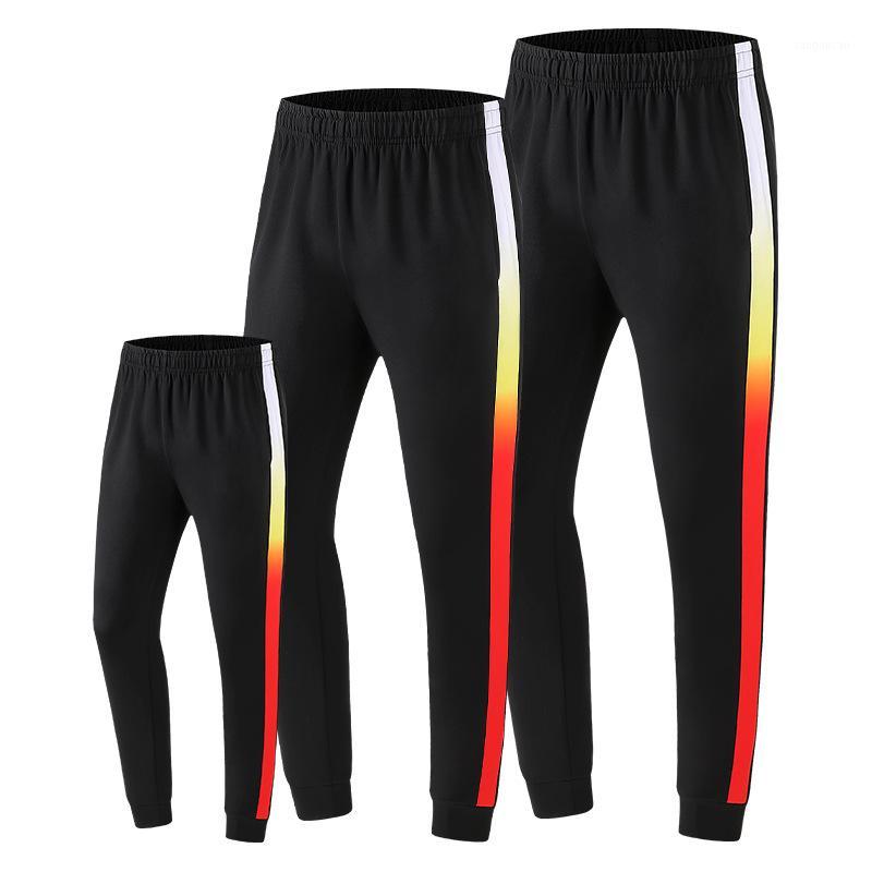 

Athletic Pants Male Thin Loose Ankle Banded Pants Football Running School Uniform Drying Trousers Parent and Child Casual Skinny1, Red