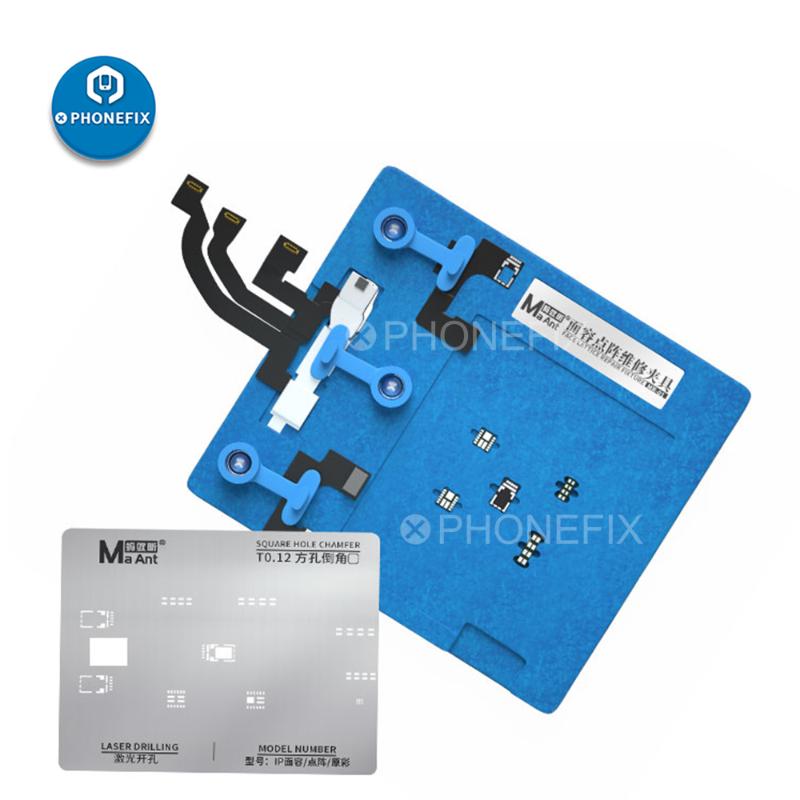 

Phone Dot Matrix Repair Fixture for X-11Pro Face ID Not working Repair Holder Camera BGA Reballing Stencil Tin Planting Platform