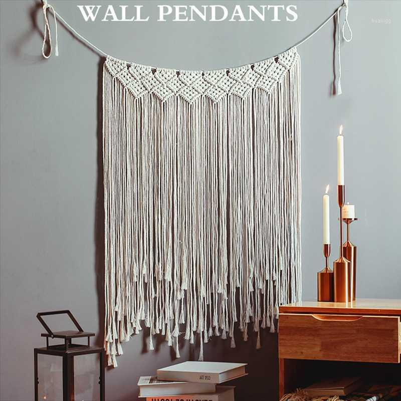 

tapestry wall hanging hippie decor wall tapestry macrame witchcraft fabric bohemian dream catcher1