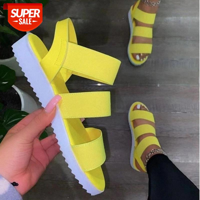 

Women Sandals New Summer Shoes Woman Plus Size 44 Heels Sandals For Flats Chaussure Femme Casual Gladiator Platform Shoes #9W1L, Beige