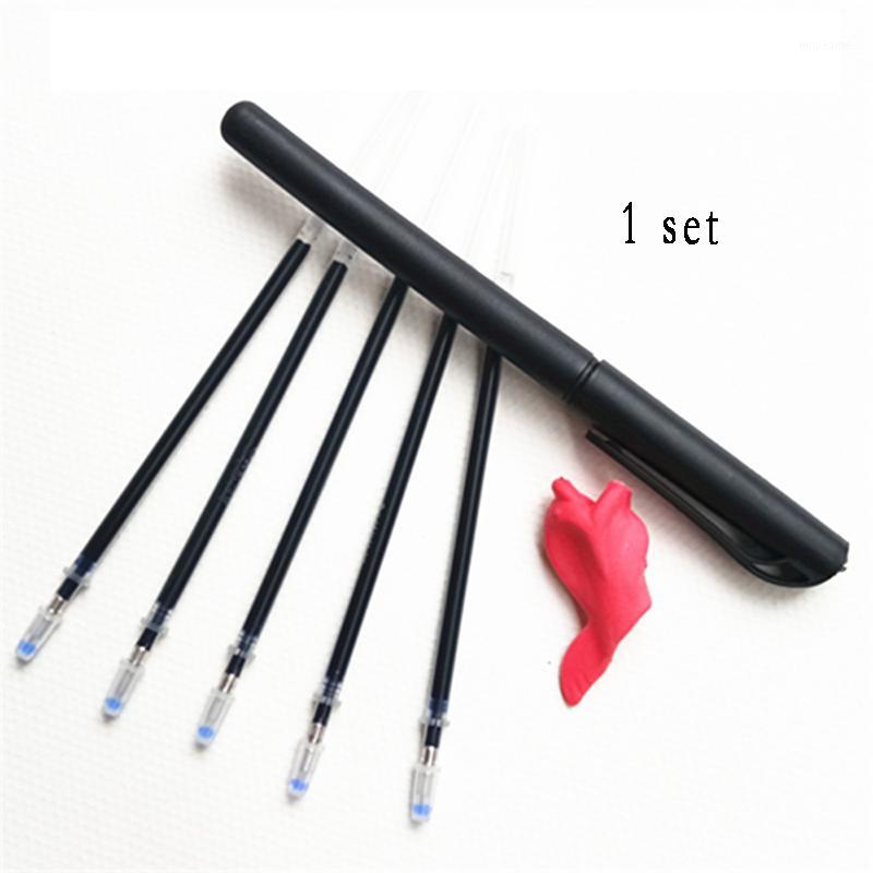

Automatic Disappearing Refill With 3D Copybook Dedicated Magic Faded Refill Set 5 Refills Pen Blue Core School Office Stationery1