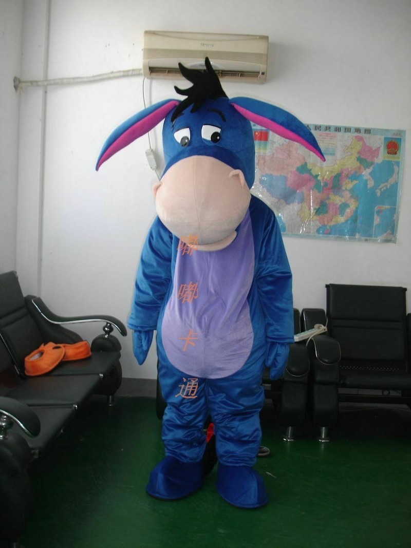 Costumes de mascotte Donkey Mascot Costume Suit Femme Fancy Dishy Tentifit Halloween Taille adulte Vêtements