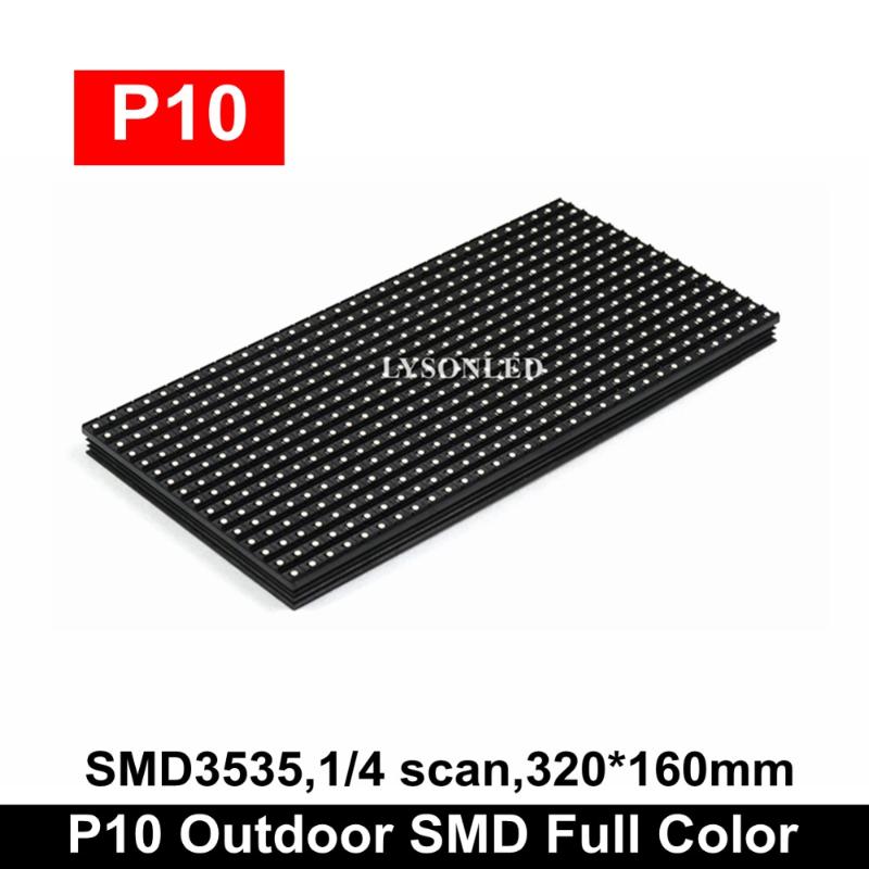 

Free Shipping 2020 New P10 Outdoor Full Color Led Video Display Module SMD3535 High Quality