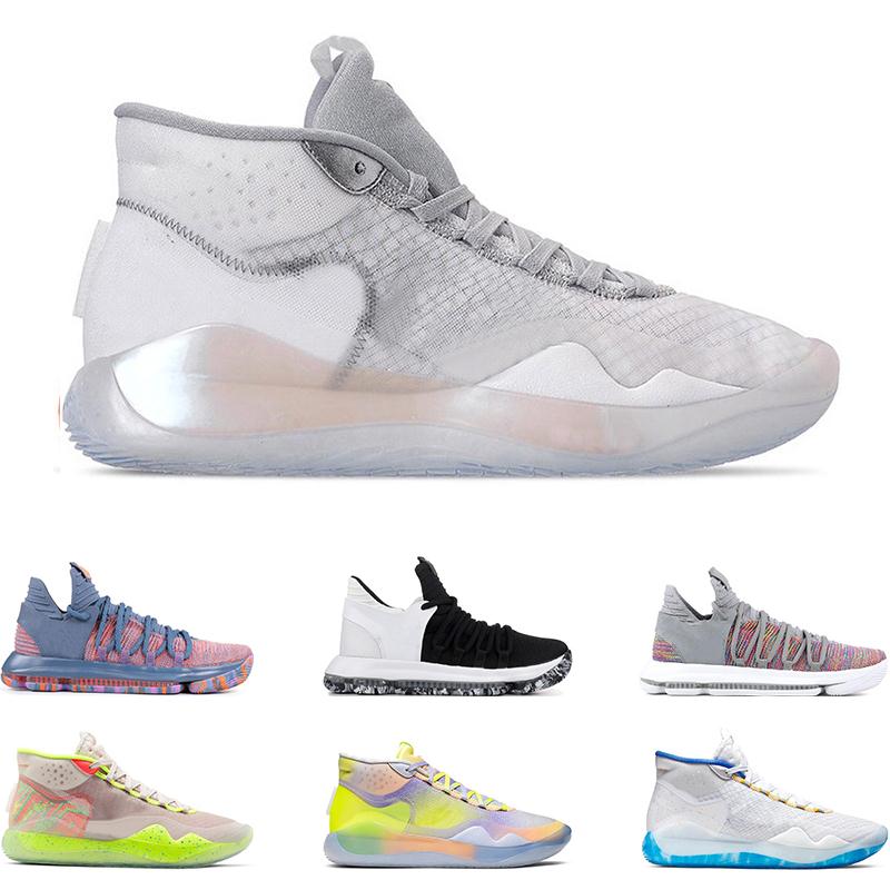 

New mens size UNIVERSITY basketball 10 12 Wolf 90S KID WARRIORS trainers shoes Grey sports HOME FINALS EYBL sneakers RED KD 7-12 Qcqhk